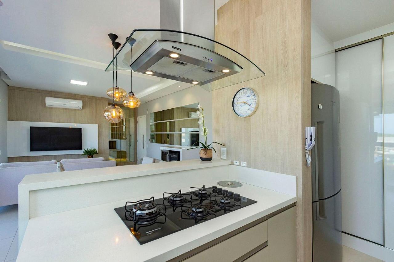 Punta Blu 102-9 - Apartamento De Alto Padrao Em Condominio Exclusivo, Quadra Poliesportiva - Piscina - Portaria 24H. Bombinhas Exteriör bild